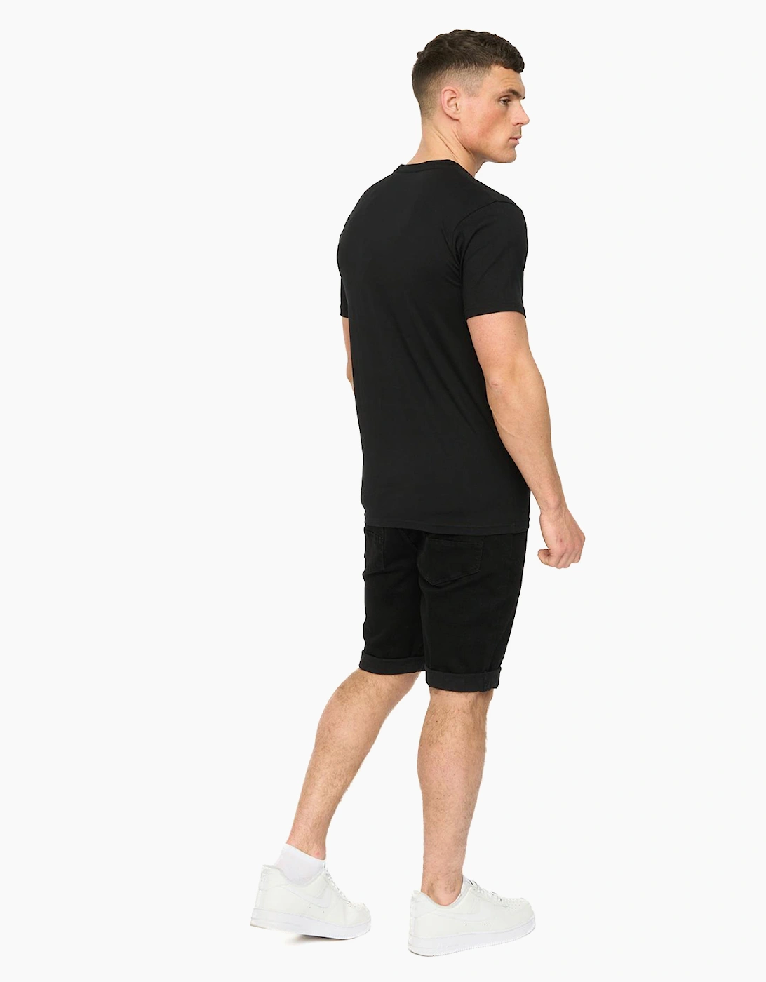Crosshatch Protrax Mens T-Shirt Black