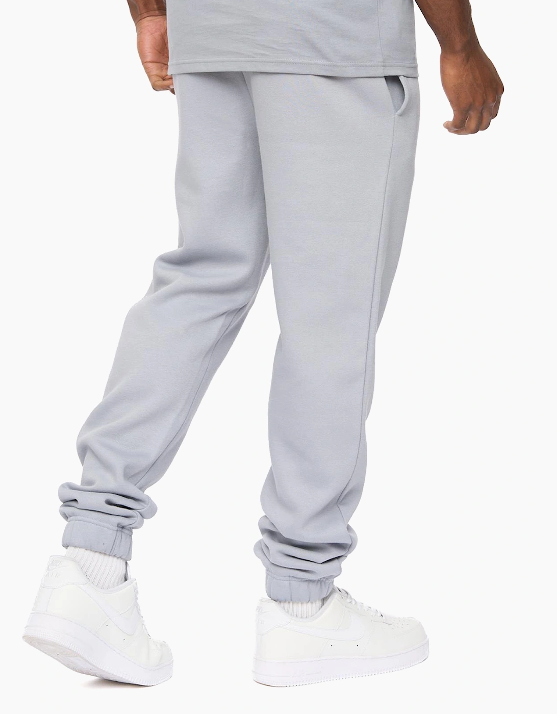 Crosshatch Preece Mens Joggers Steel Blue / Grey