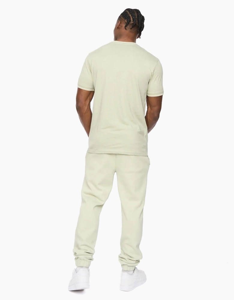 Crosshatch Preece Mens T-Shirt Olive / Green