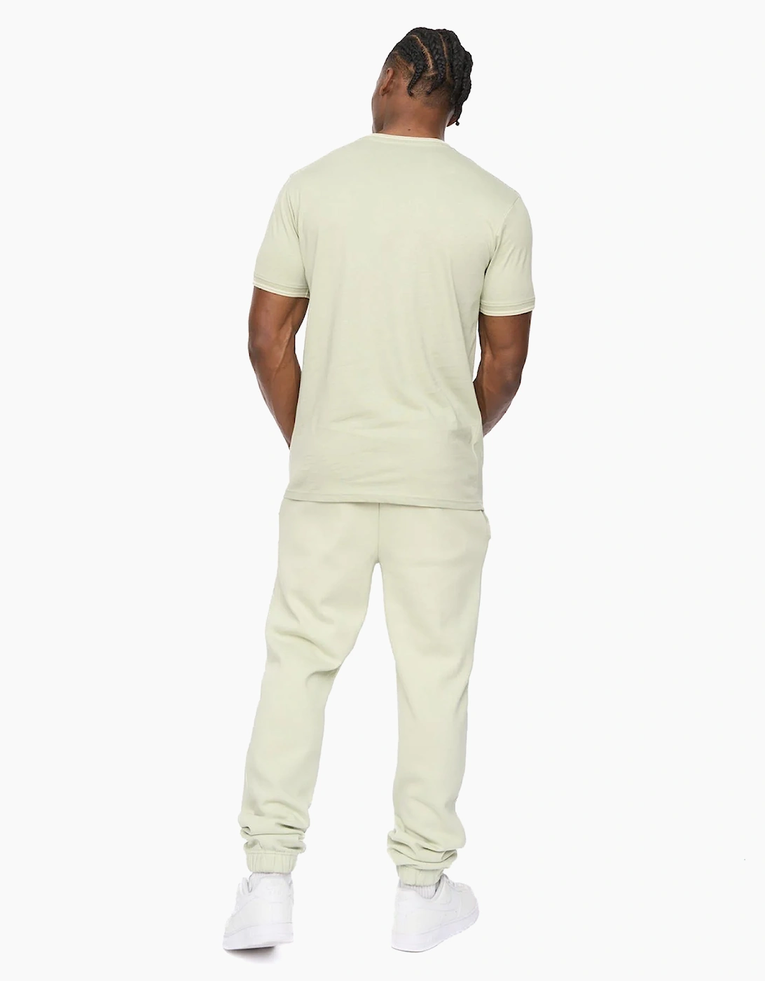 Crosshatch Preece Mens T-Shirt Olive / Green