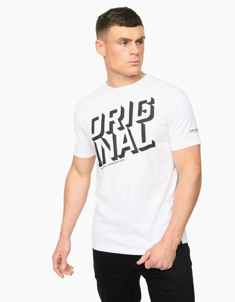 Crosshatch Protrax Mens T-Shirt White