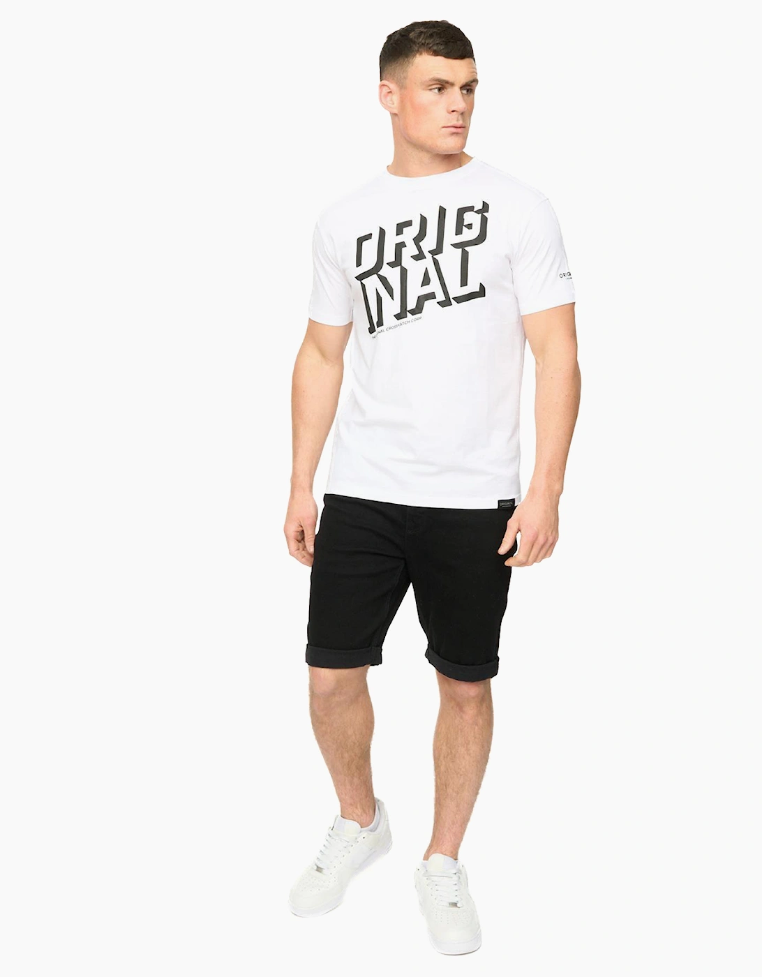 Crosshatch Protrax Mens T-Shirt White