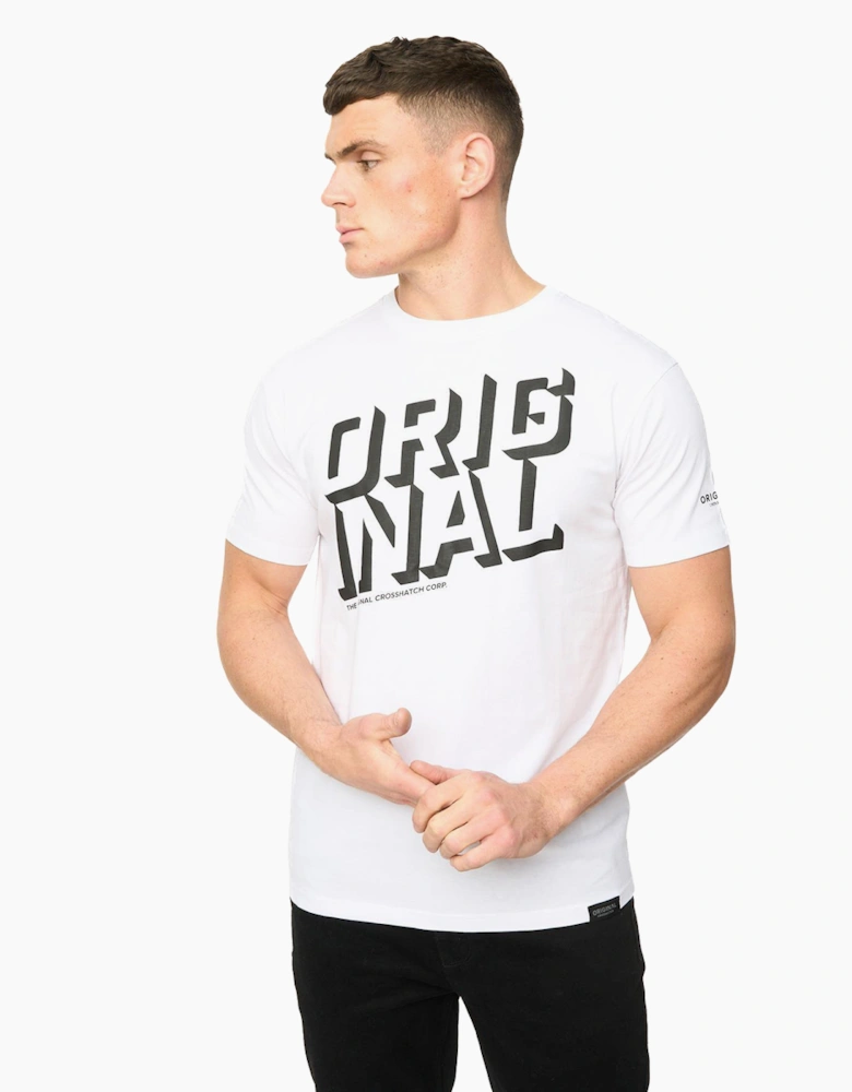 Crosshatch Protrax Mens T-Shirt White