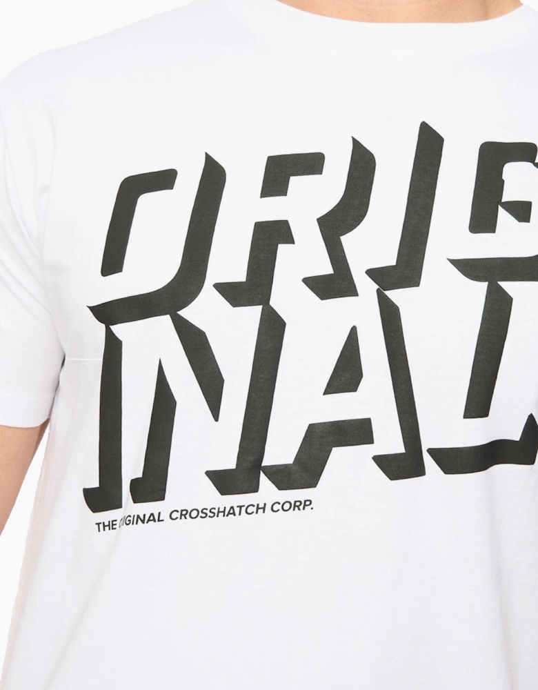 Crosshatch Protrax Mens T-Shirt White