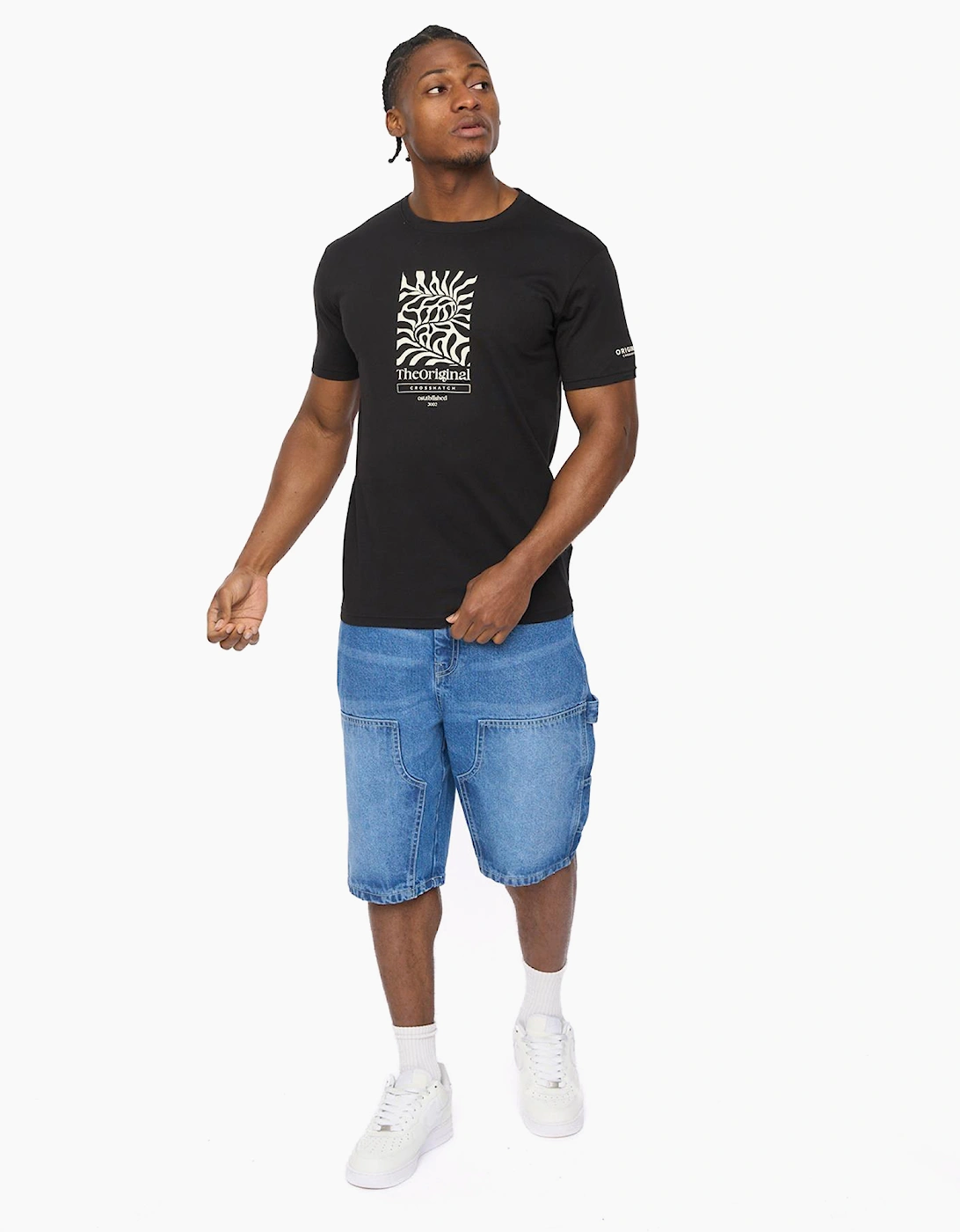 Crosshatch Tranplex Mens T-Shirt 5pk Assorted