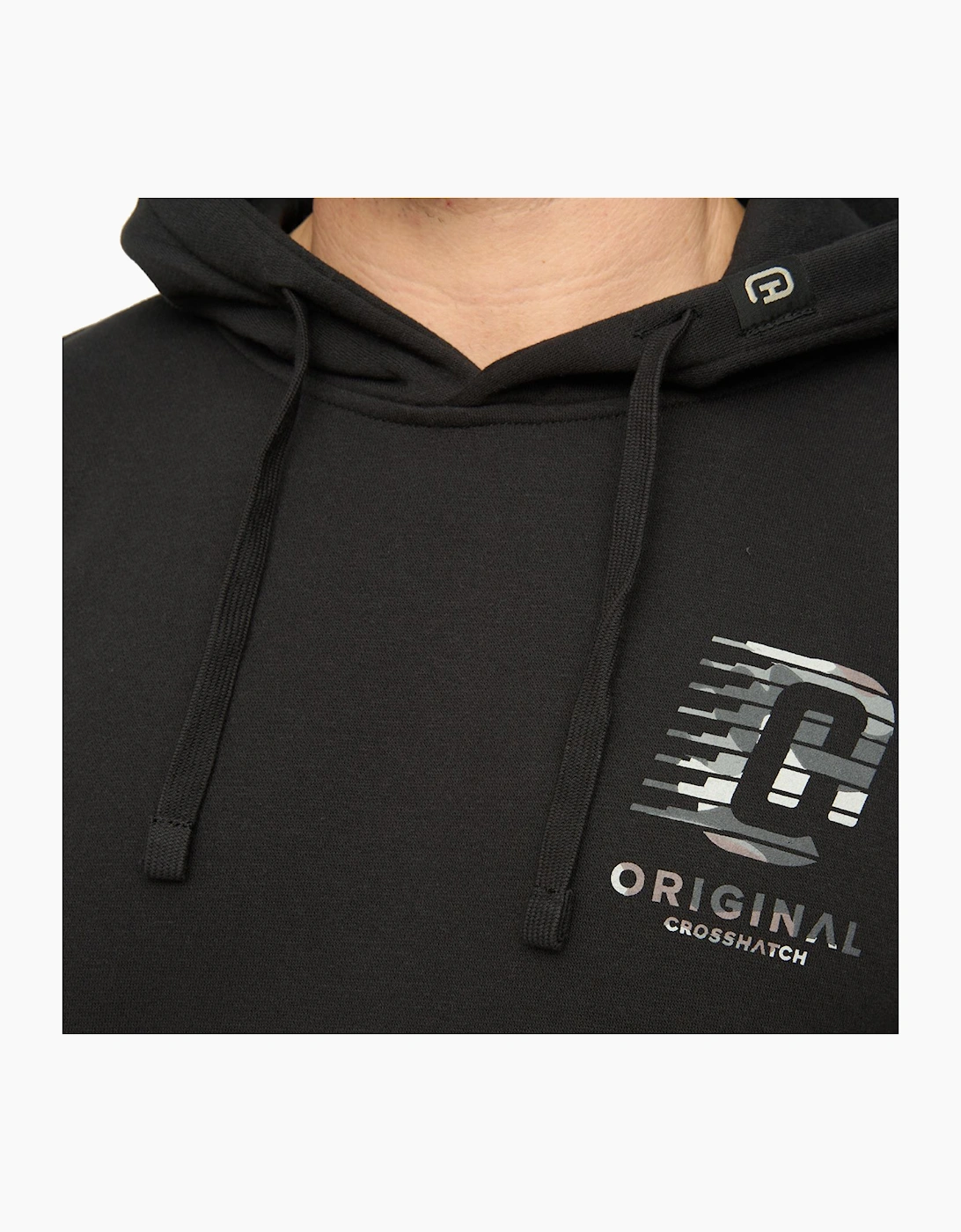 Crosshatch Winchamp Mens Hoodie Black