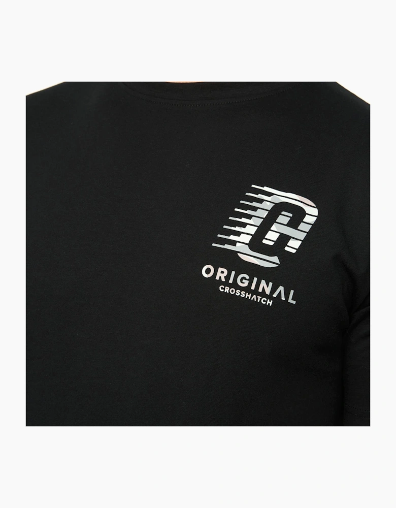 Crosshatch Winchamp Mens T-Shirt Black