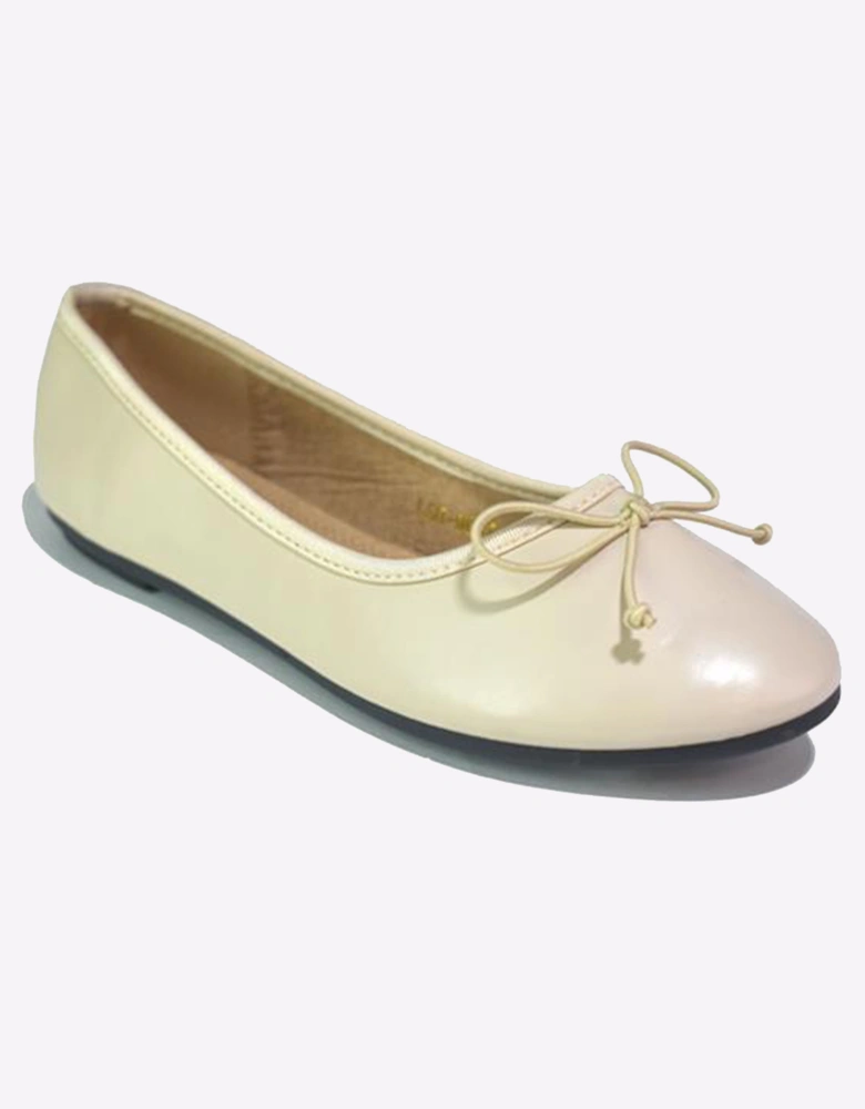 Reveal Celia Slip On Shoes Womens Beige PU