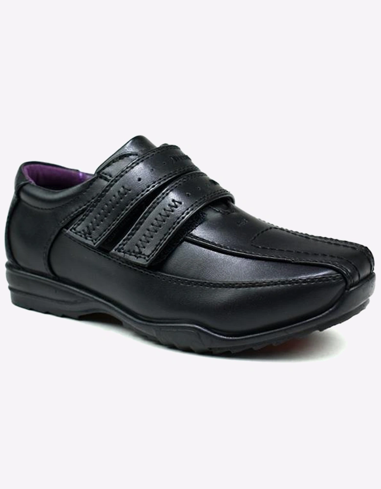 Malin Kam Junior Boys Black Leather