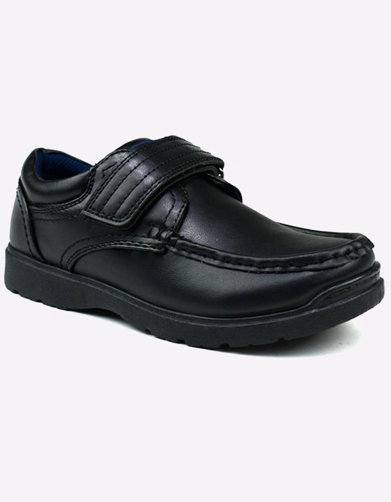 Malin Ricardo Slip-On Shoes Junior Boys Black Leather