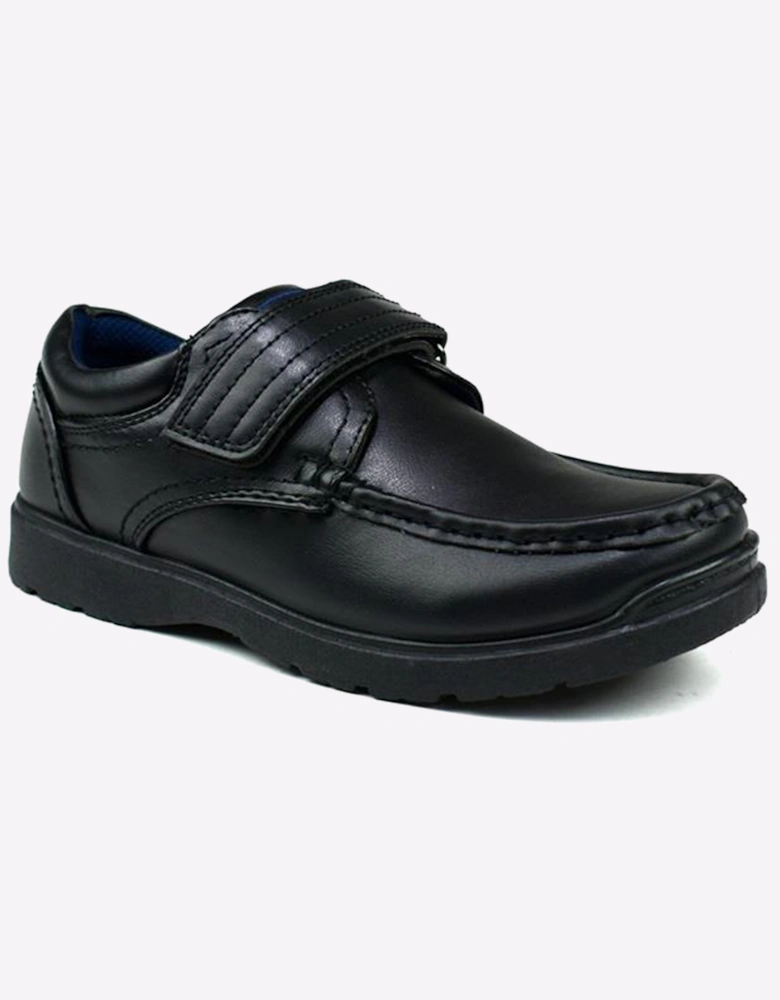 Malin Ricardo Slip-On Shoes Junior Boys Black Leather