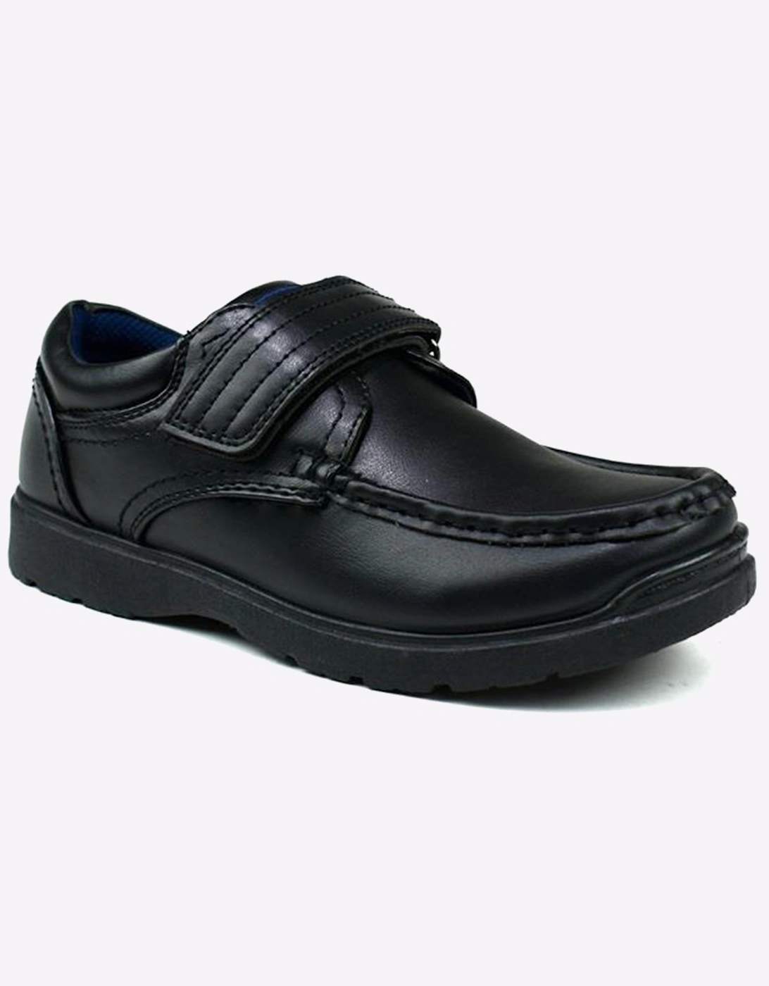 Malin Ricardo Slip-On Shoes Junior Boys Black Leather