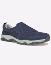 Navy Suede