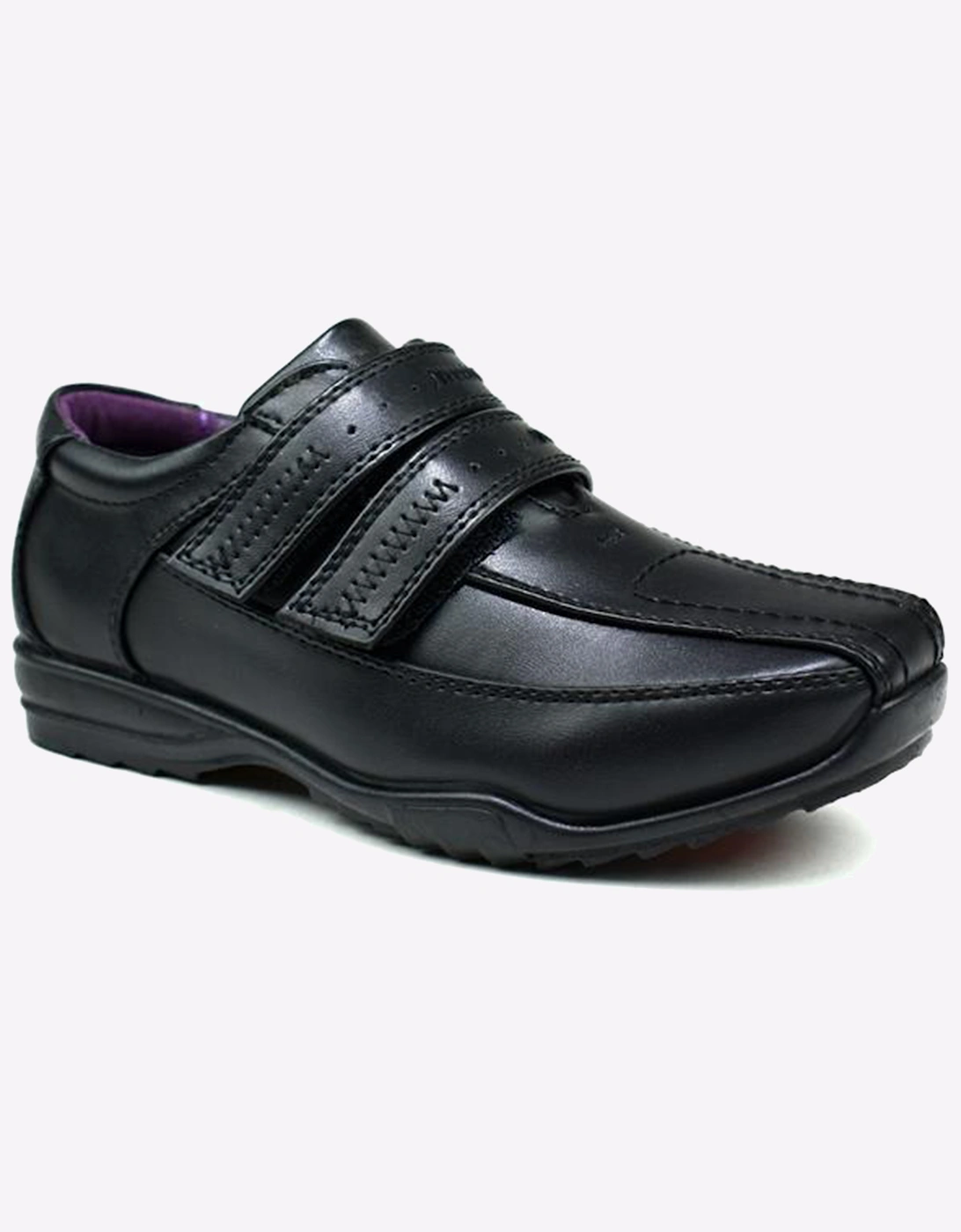 Malin Kam Junior Boys Black Leather