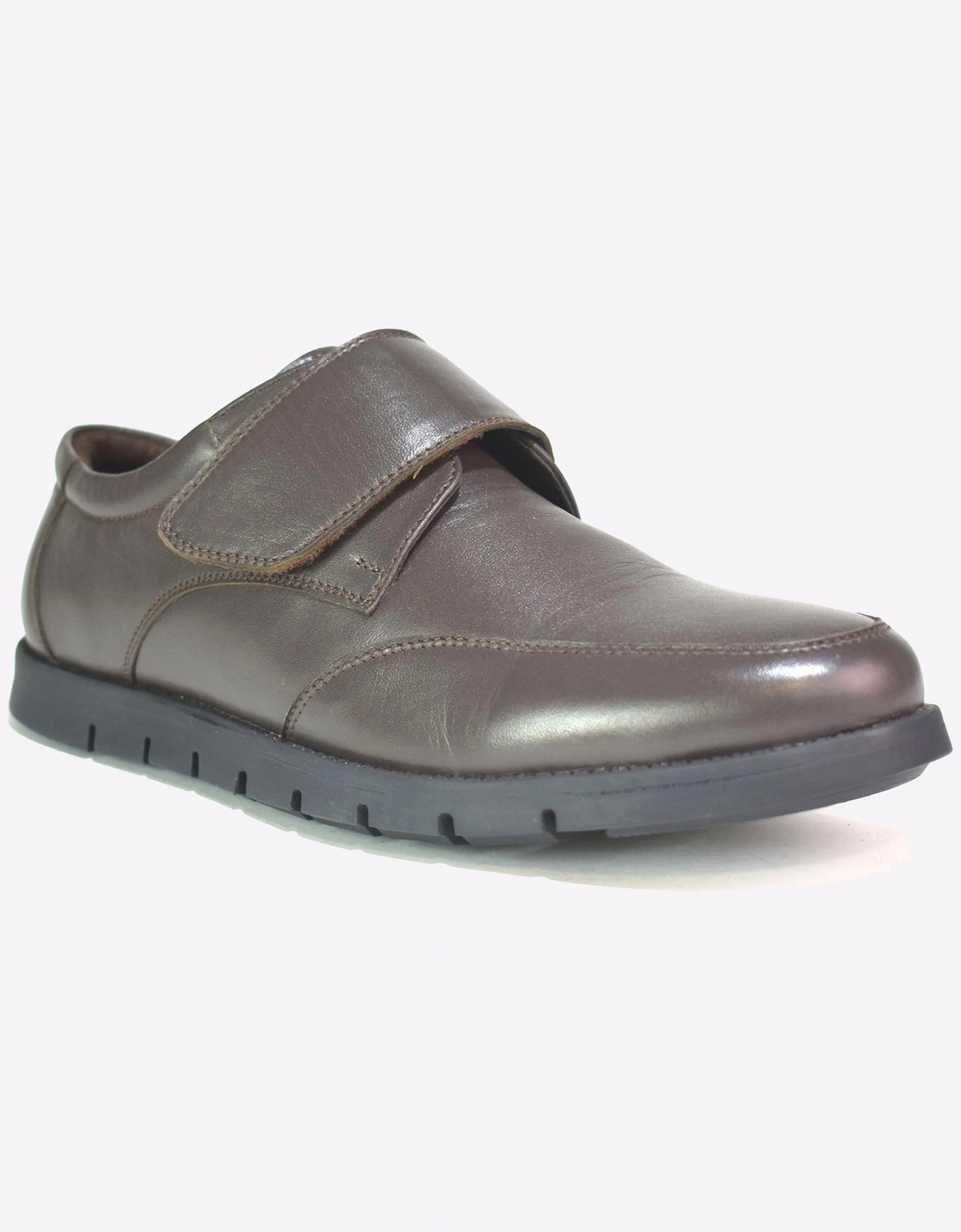Malin Atlas Leather Comfort Shoes Mens Brown Leather