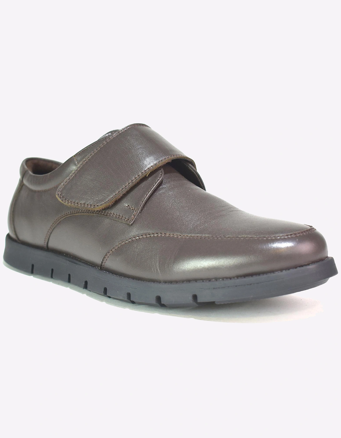 Malin Atlas Leather Comfort Shoes Mens Brown Leather
