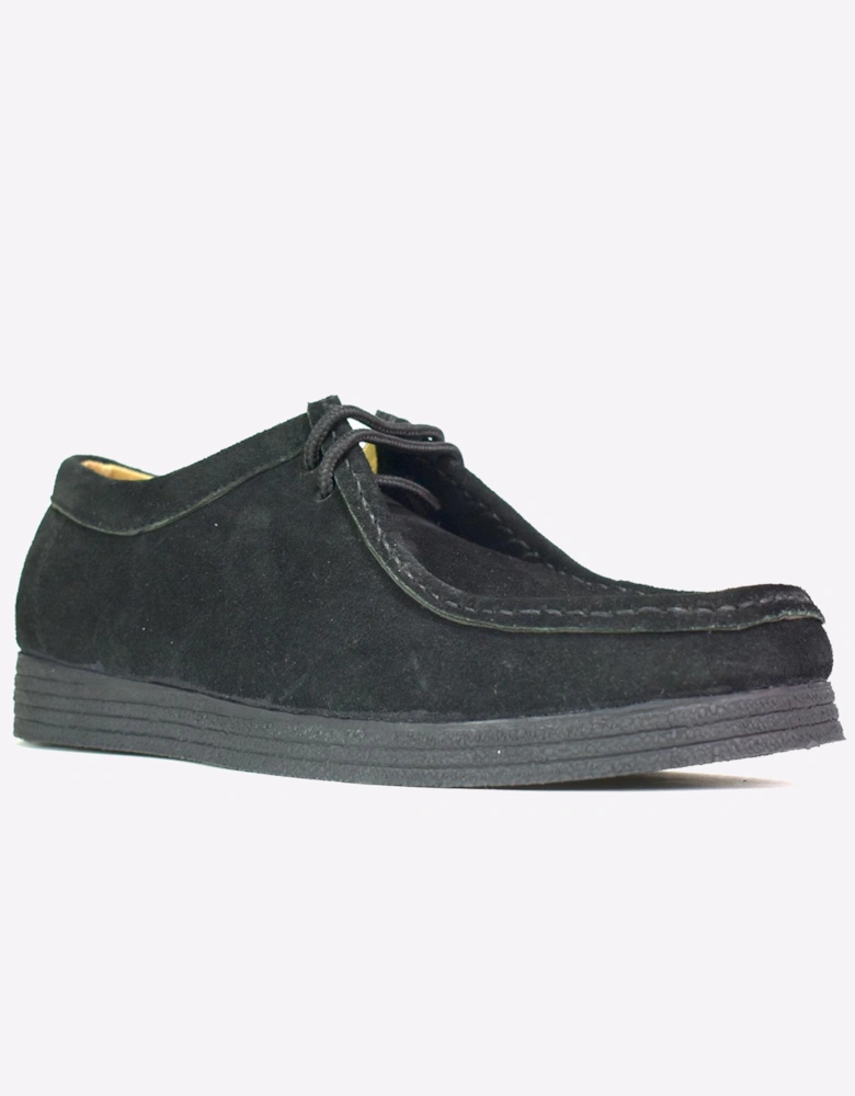Malin Andreas Leather Mens Black Suede