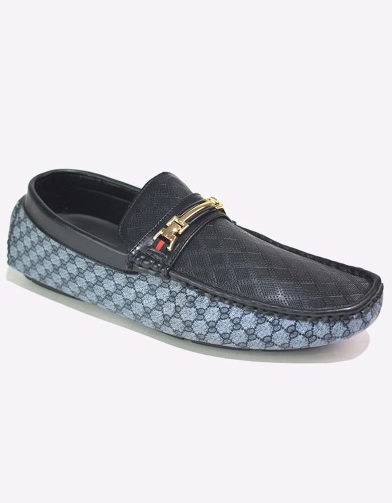Malin Wick Loafers Mens Black