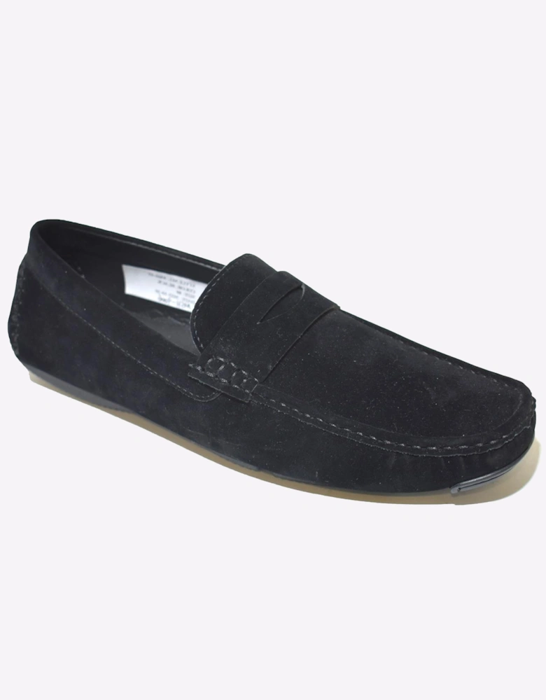 Malin Jason Mens Slip-On Shoes Black