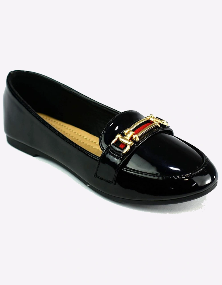 Reveal Katy Slip On Shoes Junior Black