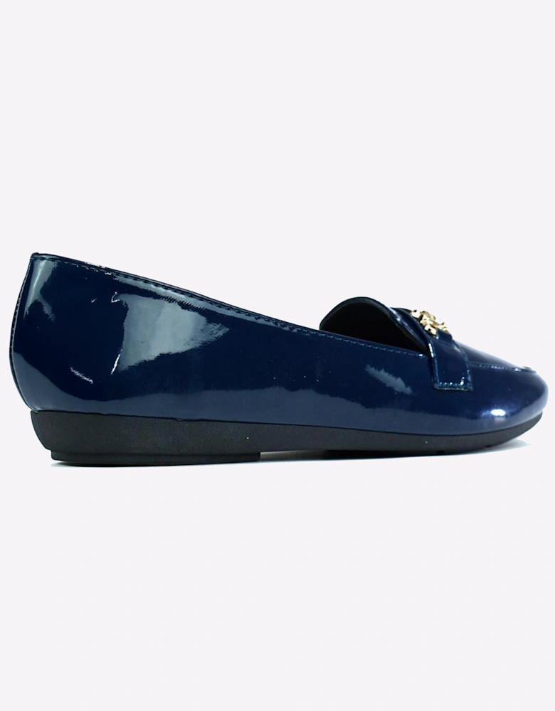 Reveal Katy Slip-On Shoes Junior Navy