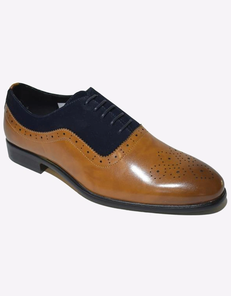 Malin Roman Shoes Mens Tan/Navy