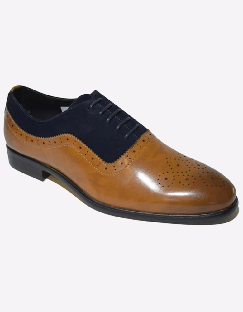 Malin Roman Shoes Mens Tan/Navy