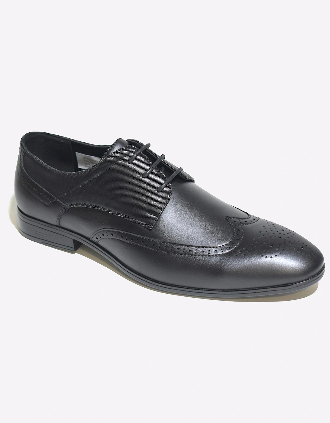 Malin Zion Men's Lace-Up Brogue Shoes Black