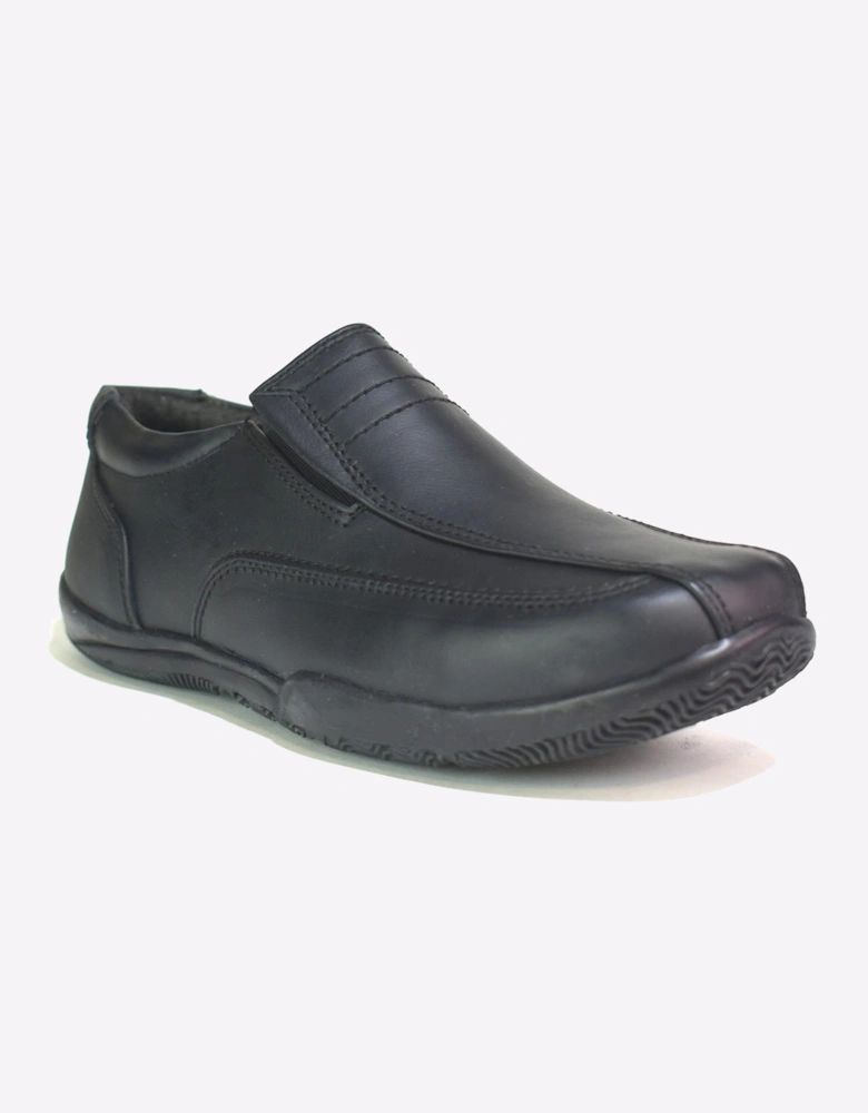 Malin Alexander Slip On Shoes Infants Boys Black Leather