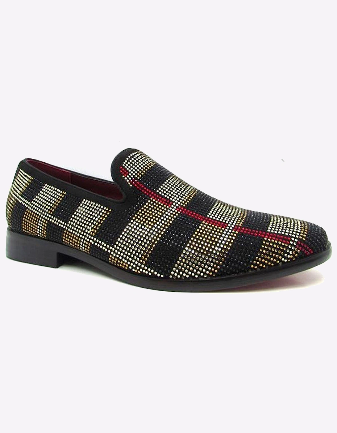 Malin Solo Shoes Mens Black/Gold