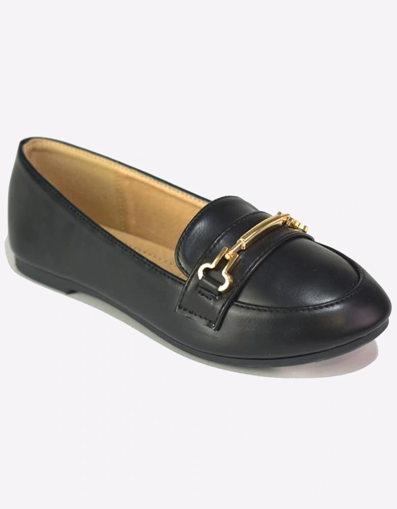 Reveal Isabelle Slip-On Shoes Junior Black PU