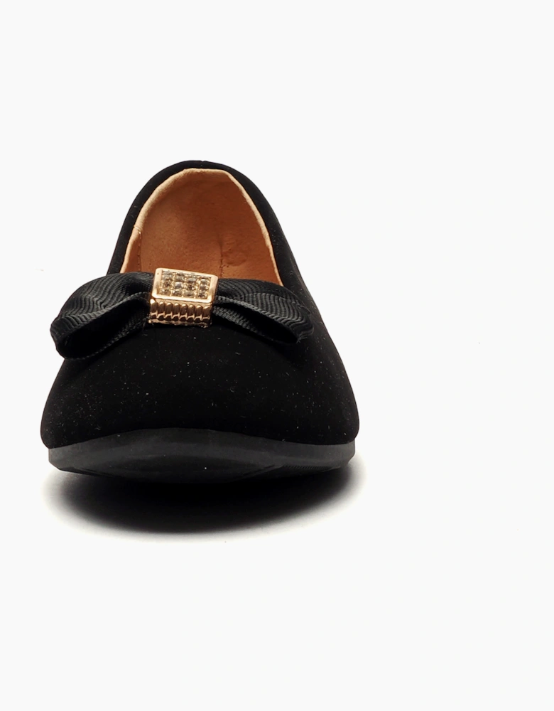 Reveal Alani Slip On Shoes Junior Girls Black Lami