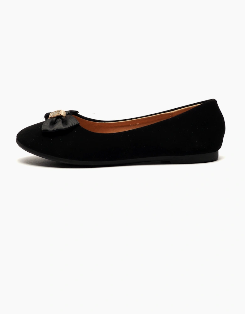 Reveal Alani Slip On Shoes Junior Girls Black Lami