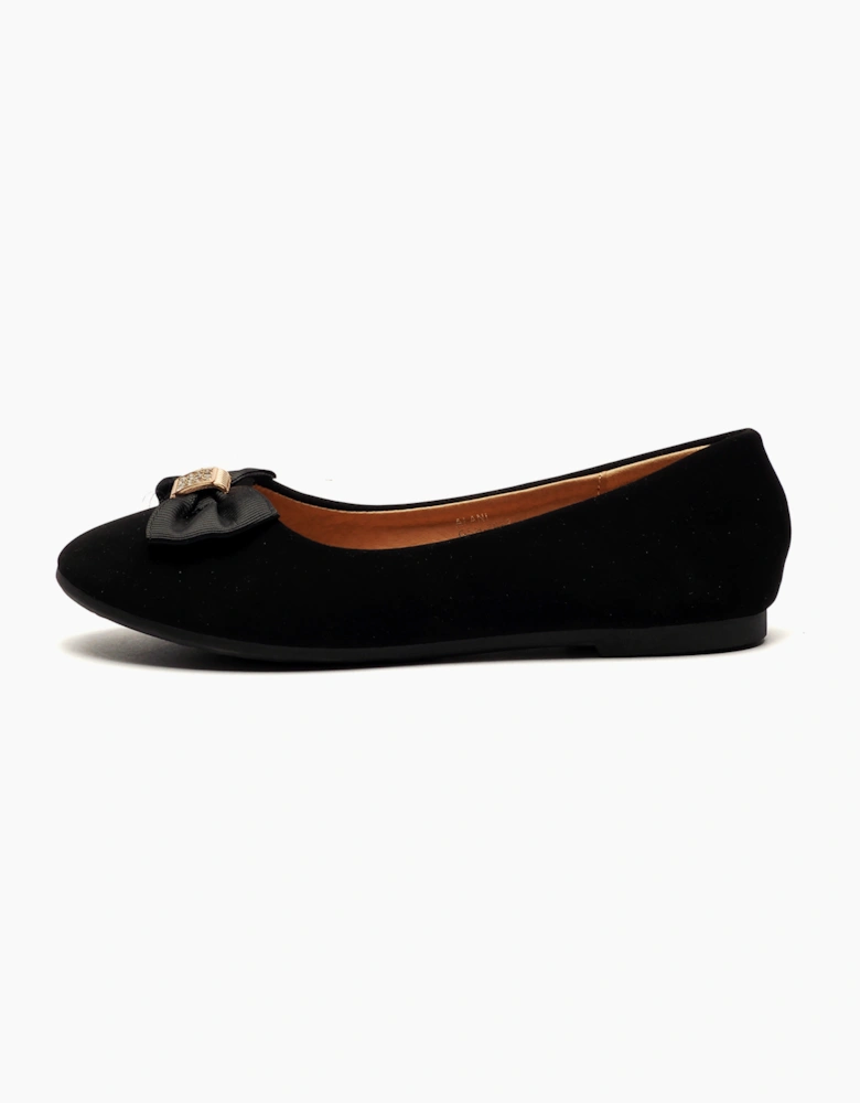 Reveal Alani Slip On Shoes Junior Girls Black Lami