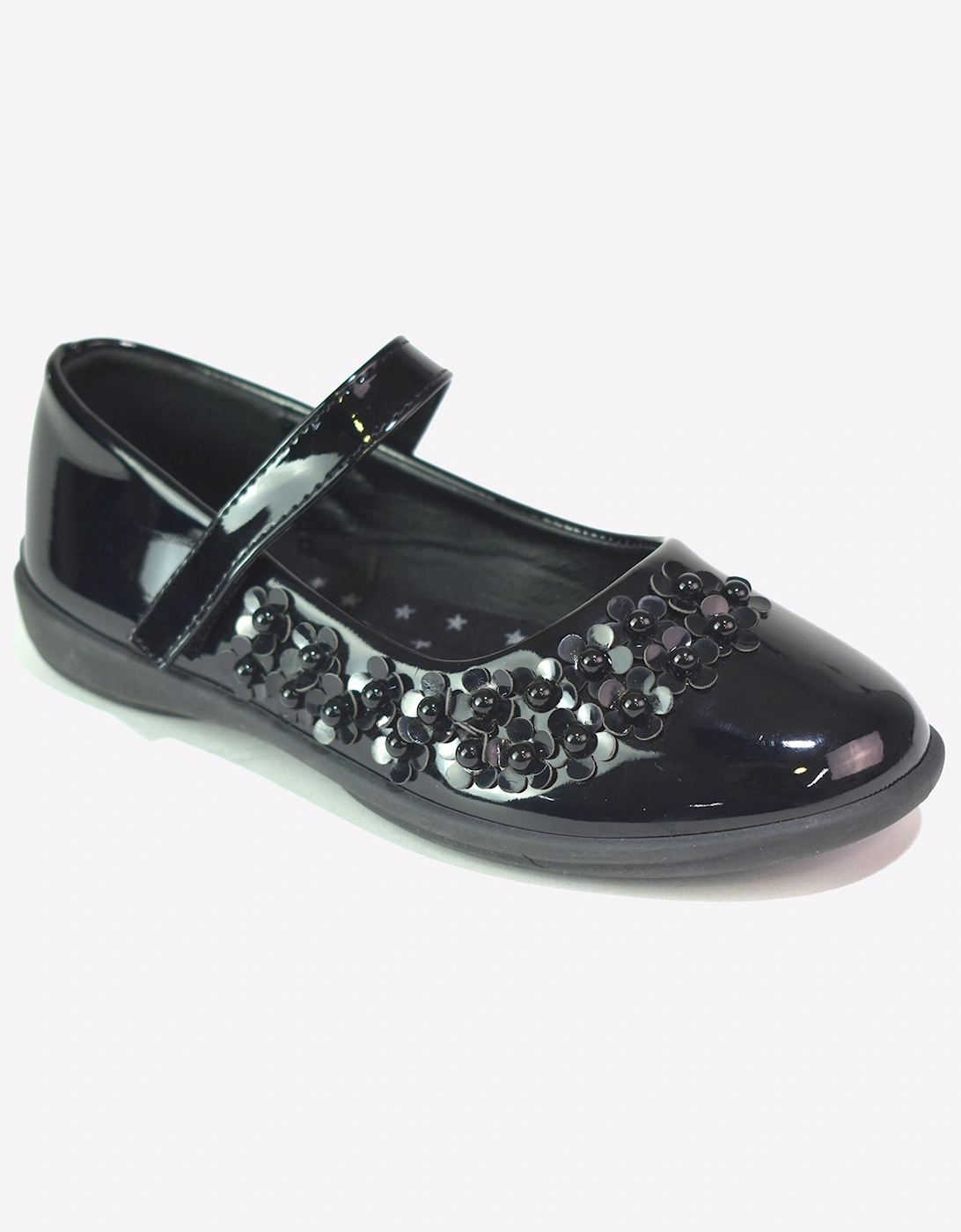 Reveal Margot Dress Shoes Junior Black Patent