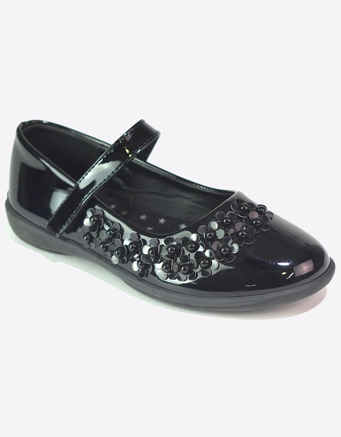 Reveal Margot Dress Shoes Junior Black Patent
