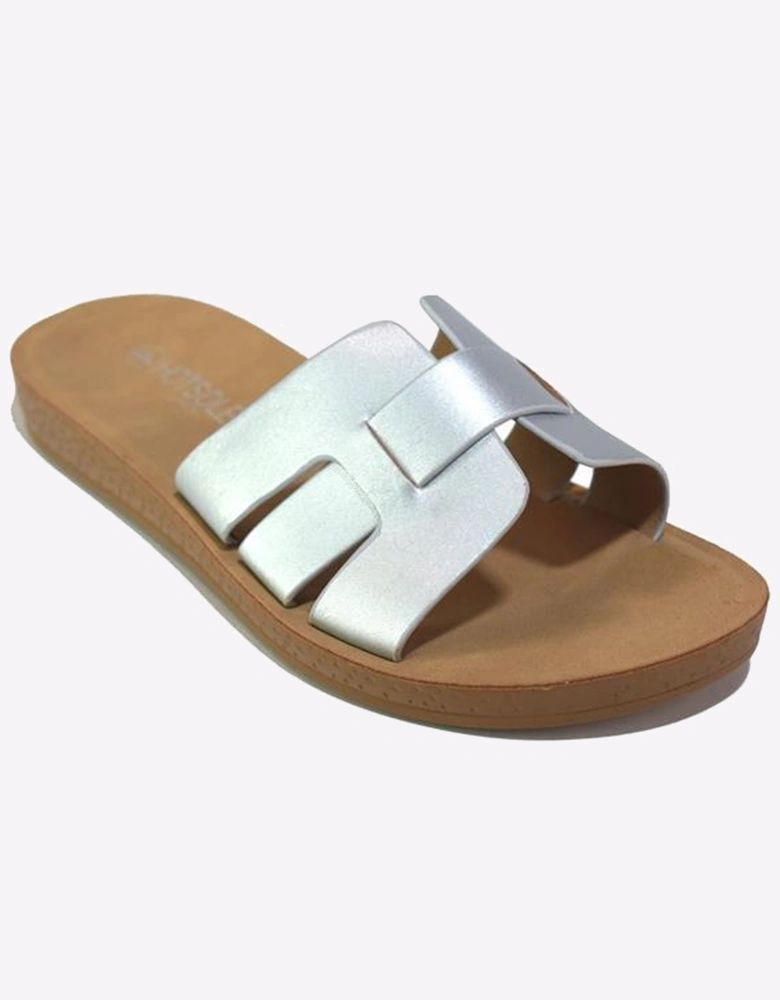 Hotsoles London Raegan Womens Silver