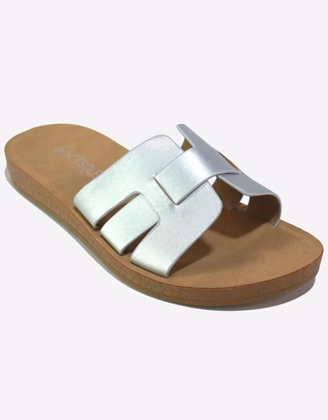 Hotsoles London Raegan Womens Silver