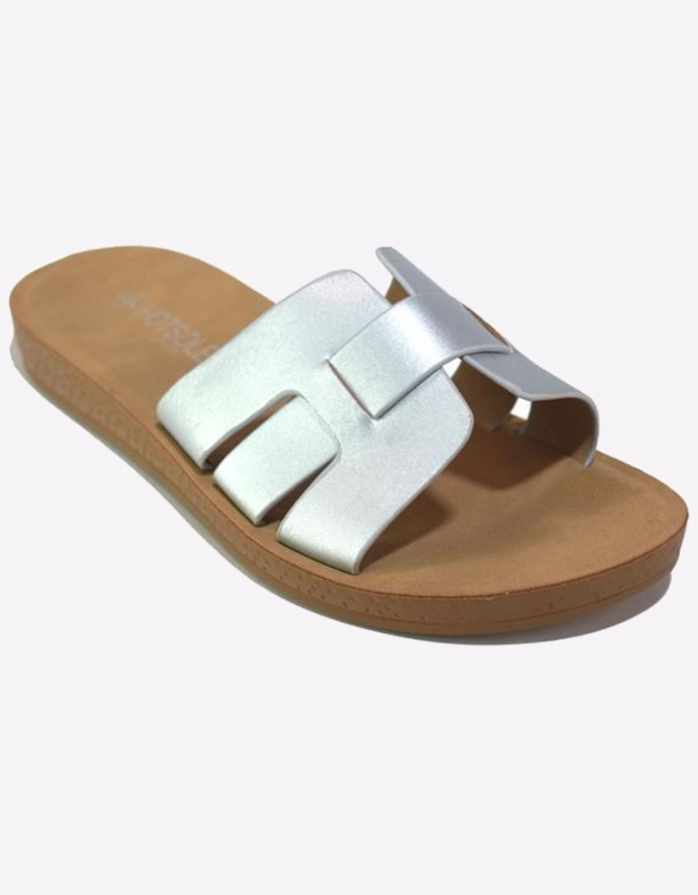 Hotsoles London Raegan Womens Silver
