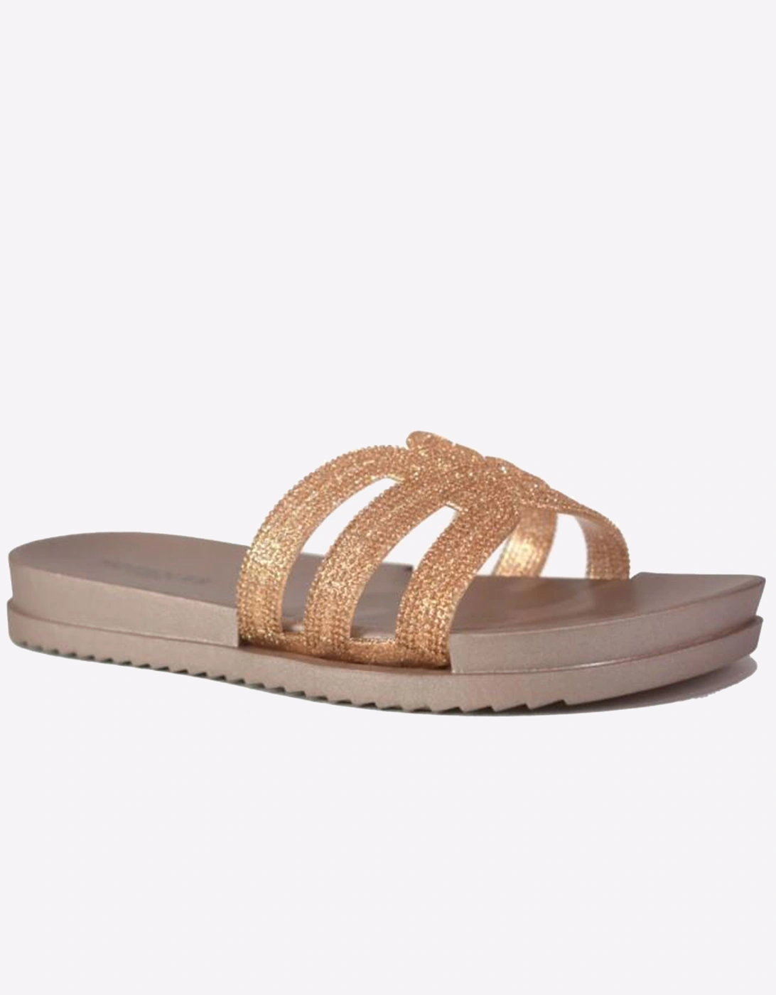 Hotsoles London Julianna Womens Rose Gold