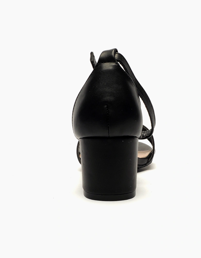 Hotsoles London Sasha Womens Black Pu