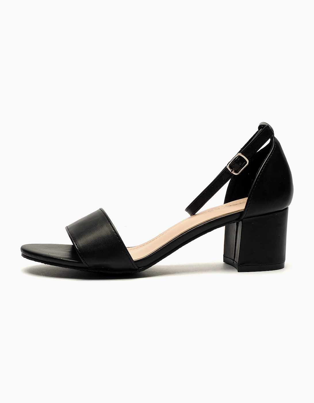 Hotsoles London Sasha Womens Black Pu