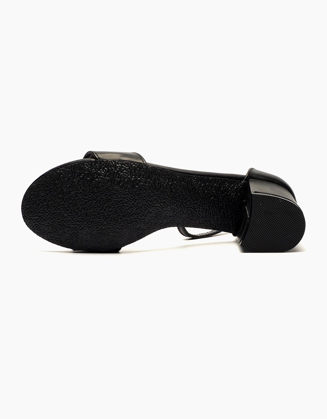 Hotsoles London Sasha Womens Black Pu