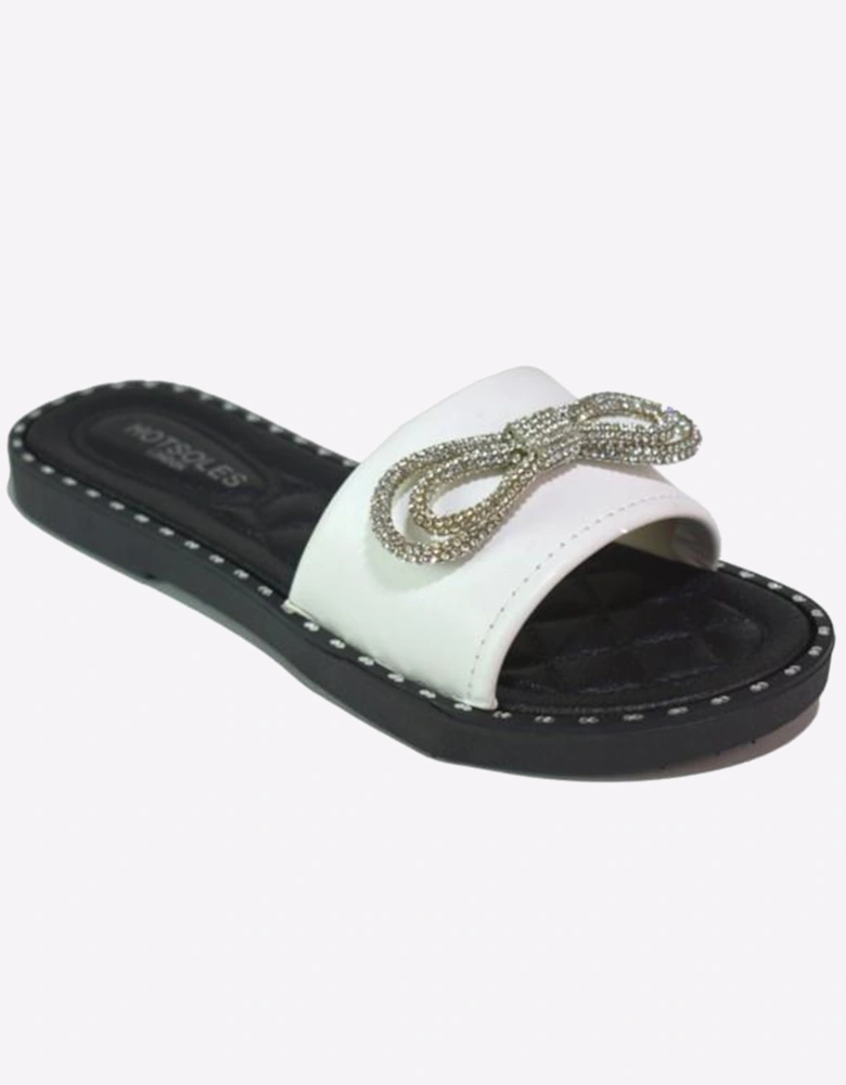 Hotsoles London Quinn Womens Sandals White