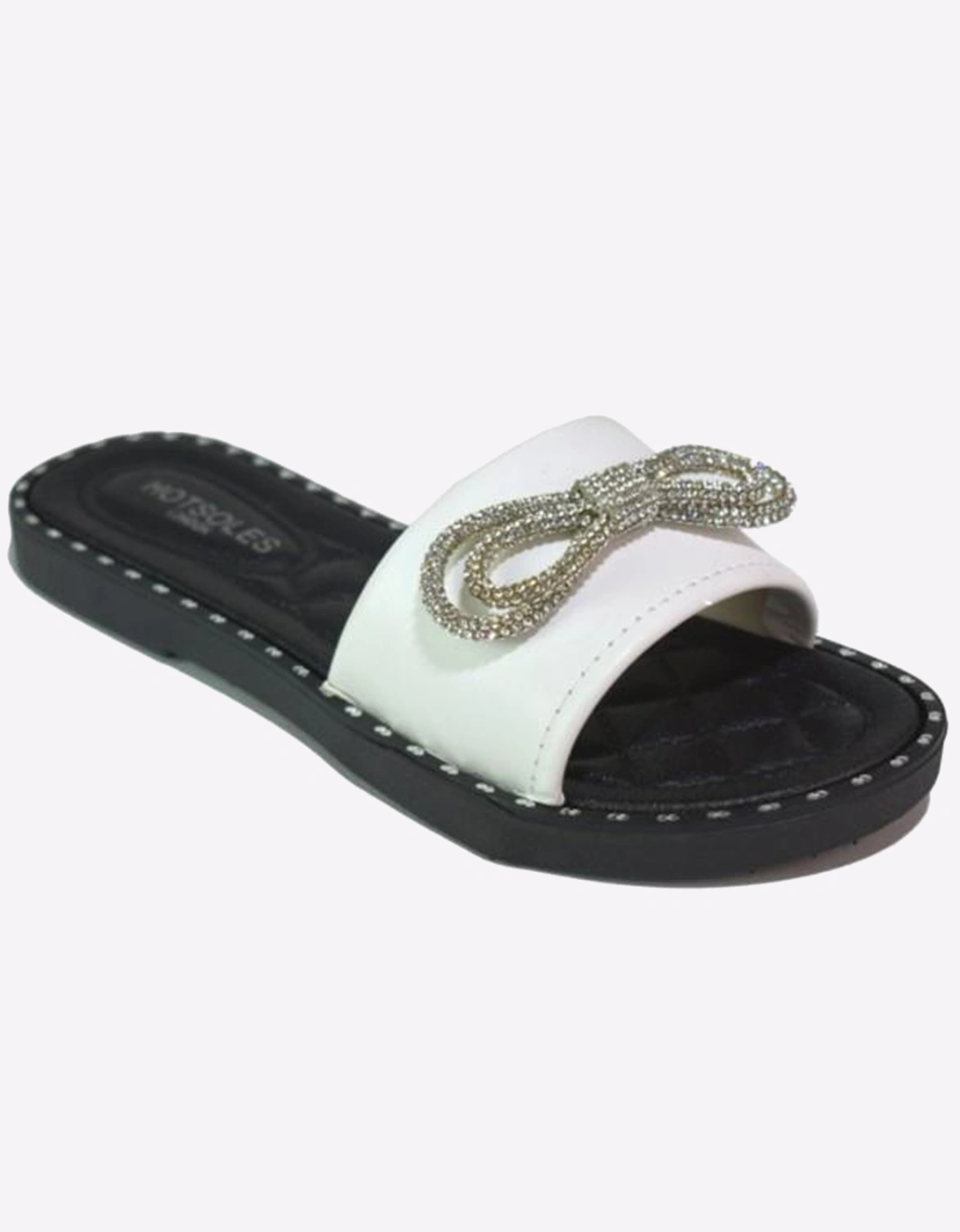 Hotsoles London Quinn Womens Sandals White
