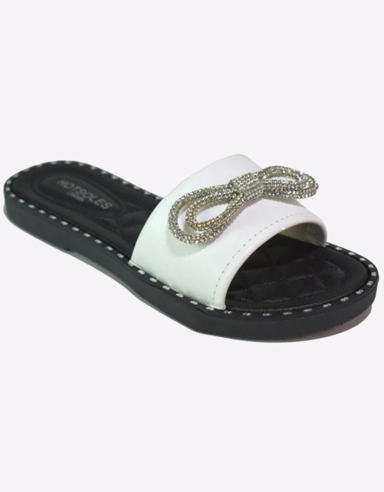 Hotsoles London Quinn Womens Sandals White