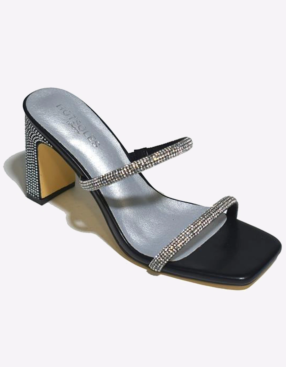 Hotsoles London Winnie Women's Heel Sandals Black