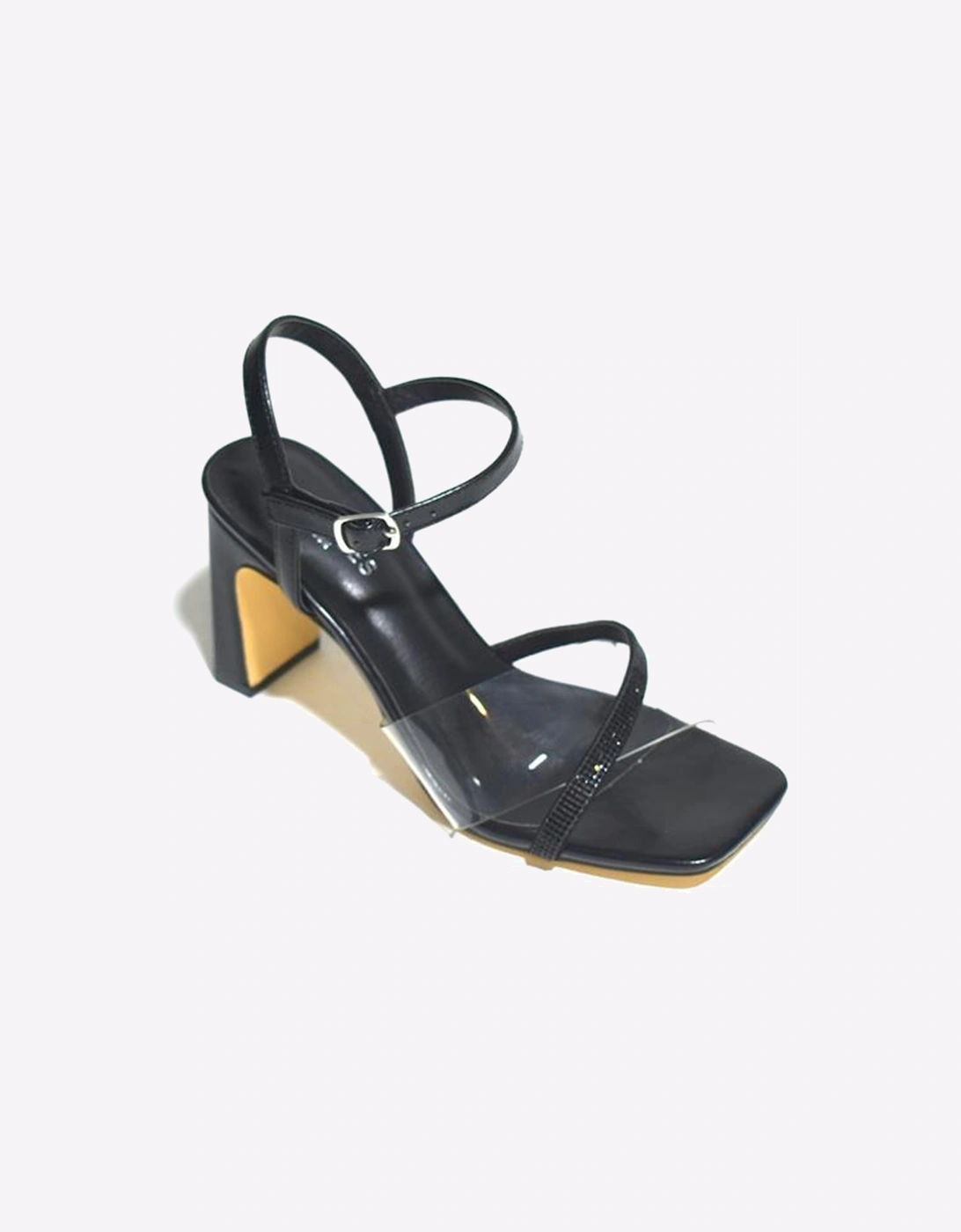 Hotsoles London Zahra Women's Heel Sandals Black