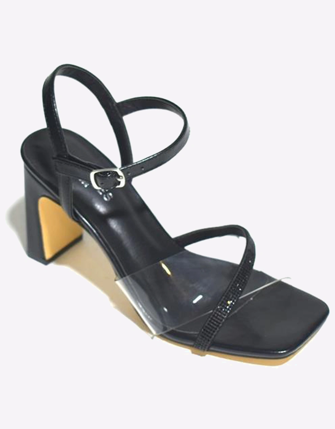 Hotsoles London Zahra Women's Heel Sandals Black