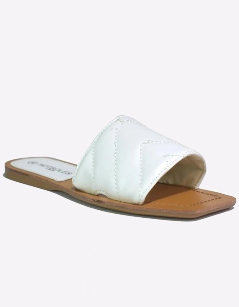 Hotsoles London Alma Womens Sandals White